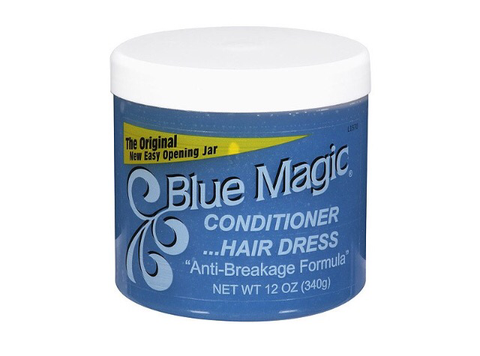 Blue magic conditioner hair dress