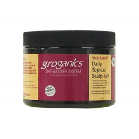 Groganics DHT Blocker System - Daily Topical Scalp Gel